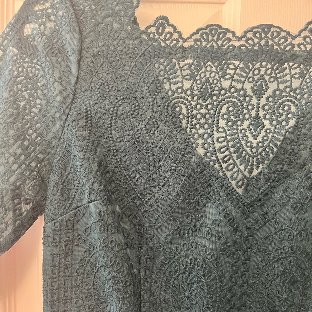 ✨ ModCloth Requested Refreshments Lace Dress - Picture 6 of 9